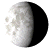 Waning Gibbous, 19 days, 3 hours, 49 minutes in cycle