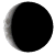 Waning Crescent, 25 days, 7 hours, 32 minutes in cycle