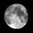 Moon age: 18 días,9 horas,52 minutos,86%