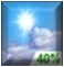 Partly cloudy throughout the day Partly cloudy throughout the day